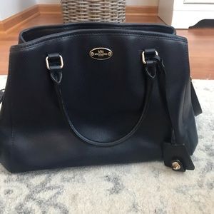 Navy Coach Purse